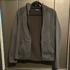 Uniqlo Black Lightweight Jacket with Standing Collar